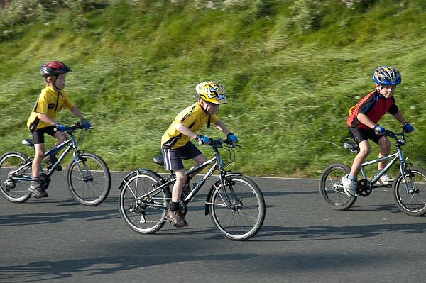 Youth racing at Sundorne, 19 September 2009