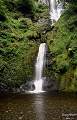 Pistyll Rhaeadr waterfall in the Berwyn hills