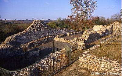 Dolforwyn Castle, near Abermule in Powys