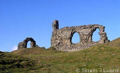 Castell Dinas Bran (Crow Castle) above Llangollen