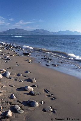 Dinas Dinlle beach