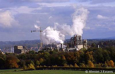 Kronospan factory at Chirk