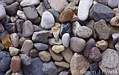 Stones and pebbles on a beach