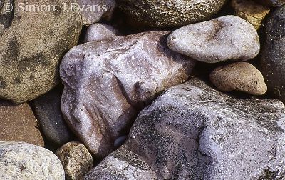 Stones on a beach