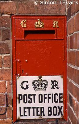 Postbox in Chirbury