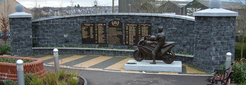 Joey Dunlop memorial garden